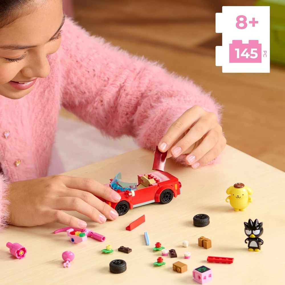 Hello Kitty Red Convertible Building Set - Picture 5 of 7